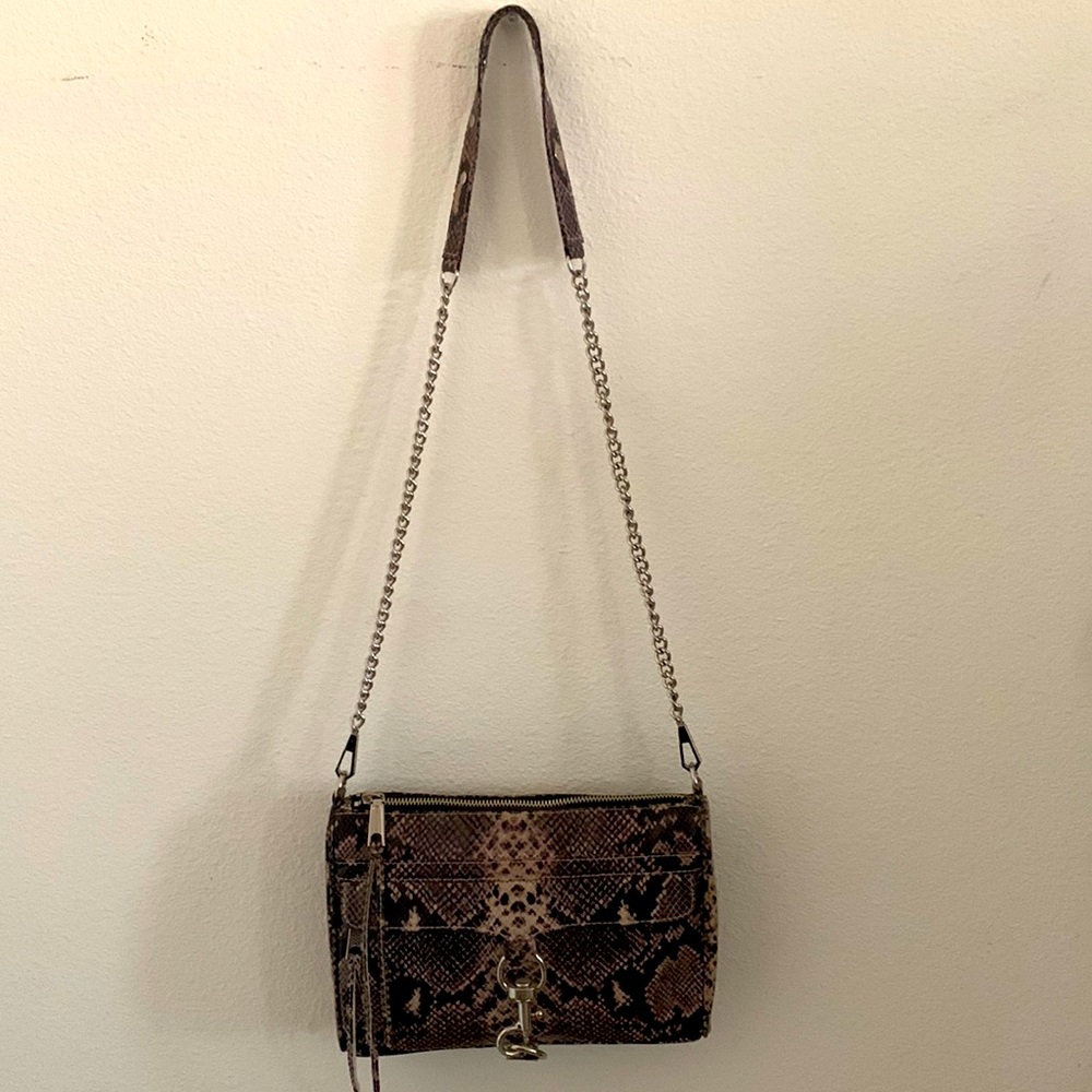 Rebecca Minkoff Snakeskin crossbody